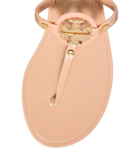 Tory Burch Mini Miller Jelly Thong Sandal In Blush Pink Lyst