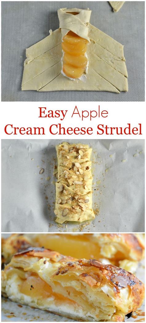 Delicious Twist on Apple Desserts: Easy Apple Cream Cheese Strudel Recipe