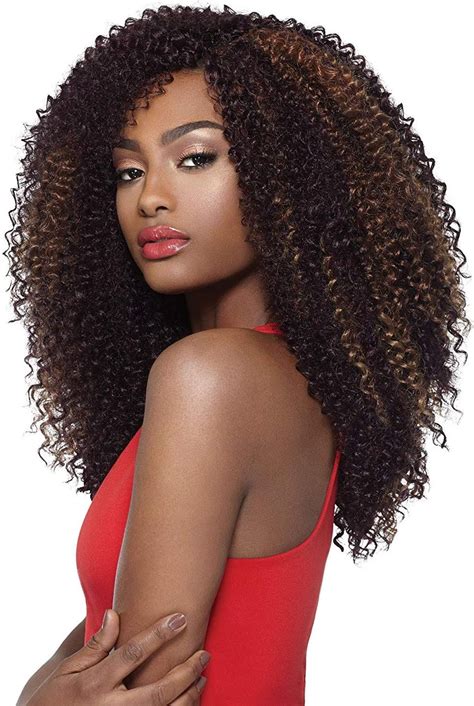 Outre Synthetic Hair Crochet Braids X Pression Braid 4 In 1 Loop Kinky