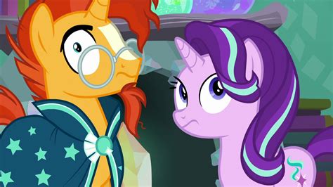 Image Starlight Glimmer And Sunburst Hears Spike S6e2png My Little