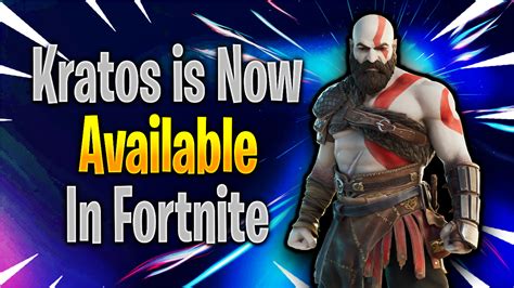 Fortnite Gets Armored Kratos Skin and It Is Not What The Fans Expected