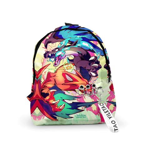 Sac A Dos Pokémon Mega Dracaufeu X et Mega Dracaufeu Y Manga city