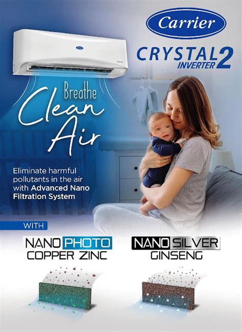 Maximaxsystems Carrier Crystal Wall Aircon Inverter