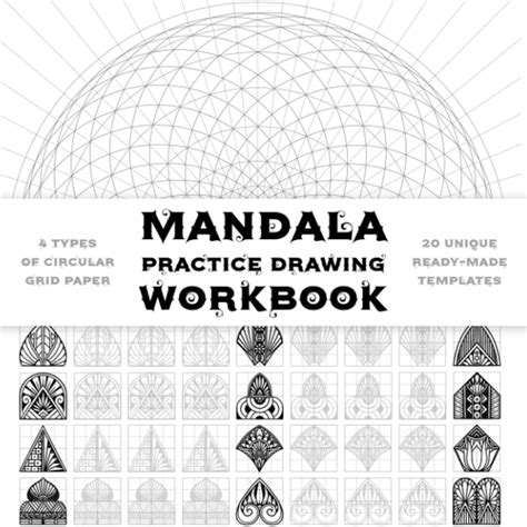 Mandala Practice Drawing Workbook: Mandala Practice Sheets pages ...