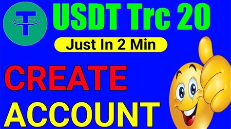 Usdt Wallet Kaise Banaye How To Create Usdt Account How