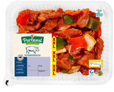 K Purland Xxl Gulasch Schaschlik Art Vom Schwein Von Kaufland Ansehen