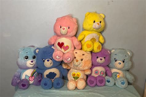 Care Bear Plush Set - Etsy