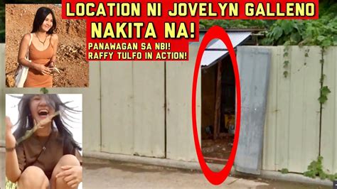 Location Ni Jovelyn Galleno May Nakahanap Na Raffy Tulfo In Action