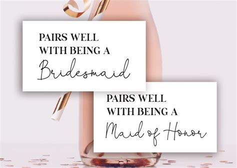 Buy Pairs Well With Being A Bridesmaid Proposal Maid Of Honor Proposal