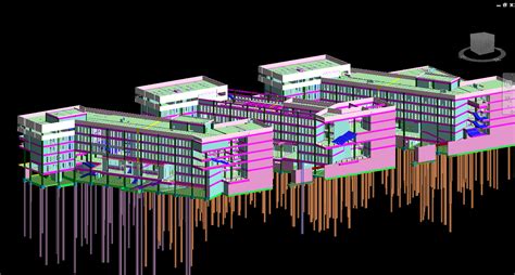 “建模大师杯”全国bim建模网络争霸赛 中文大学教学楼