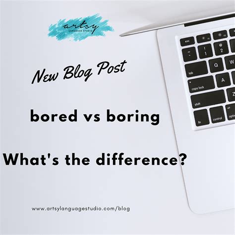 whats  difference  bored  boring
