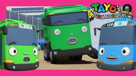 *NEW* Tayo Song & English Episode l Dump Truck Max l Tayo Sing Along Special l Strong Heavy ...