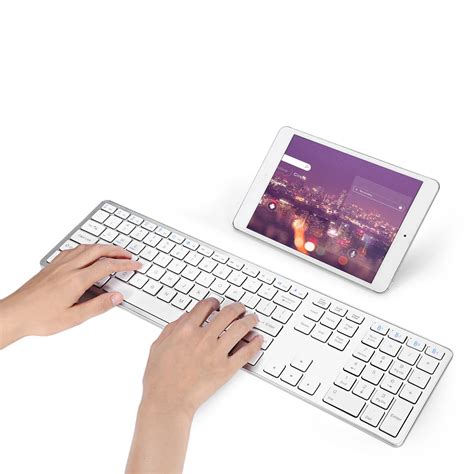 BK418 Ultra Slim Wireless Bluetooth Keyboard Notebook Tablet Keyboard ...