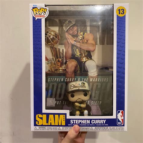 Funko Pop Magazine Covers Stephen Curry Nba Slam