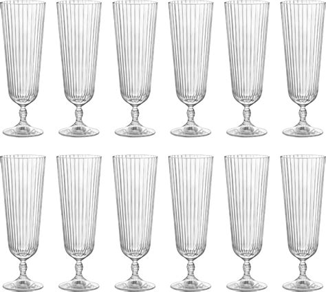 Bormioli Rocco 12x 510ml America 20s Sling Cocktail Glasses Large Short Stem Stemmed Gin Pina