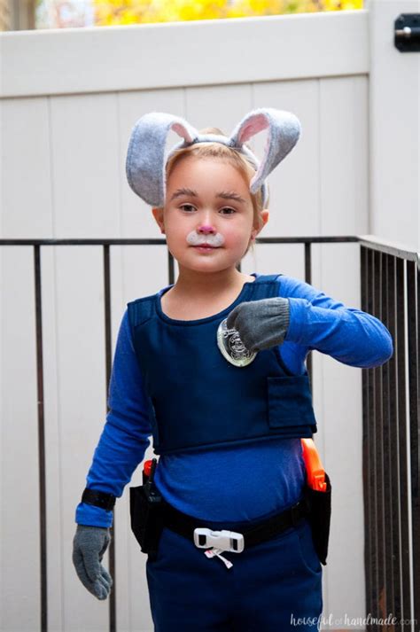 Officer Judy Hopps Halloween Costume Houseful Of Handmade