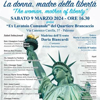 Convegno Internazionale A Palermo La Donna Madre Della Libert Il