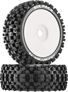 Amazon Duratrax Six Pack C Mounted Buggy Tires White