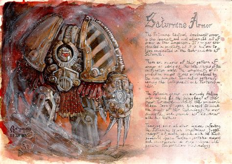 saturnine iron warrior art  theo moret  gallery