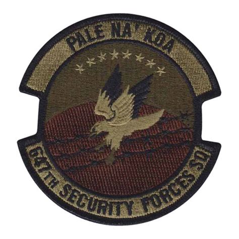 647 SFS Custom Patches 647th Security Forces Squadron