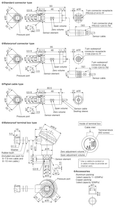 Pressure Transmitter For Flush Type Middle High Pressure Vprf Series