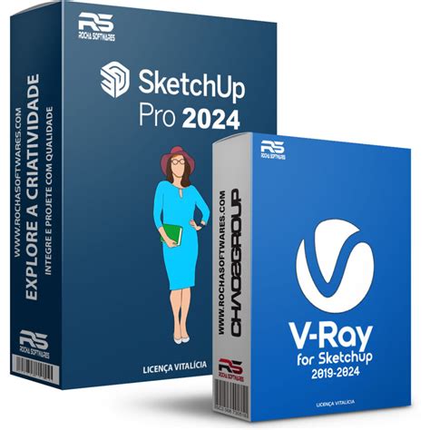 Sketchup Pro Vray Licen A Vital Cia Rocha Softwares