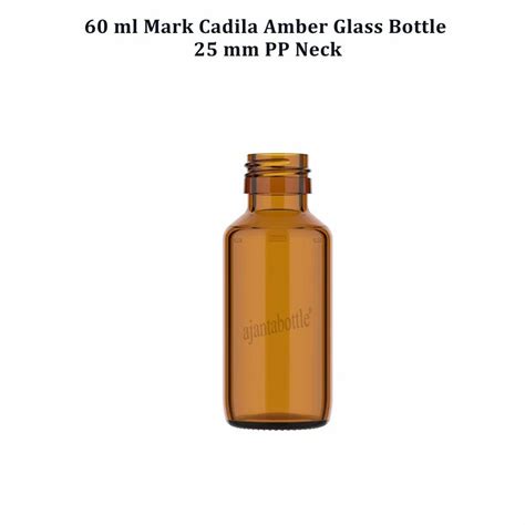 Glass Amber Pharma Cadila Round Bottle 60 ML At Rs 4 65 Piece In New