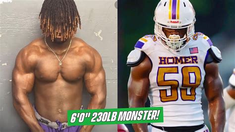 Year Old Walteze Champ Is A Monster High School Football