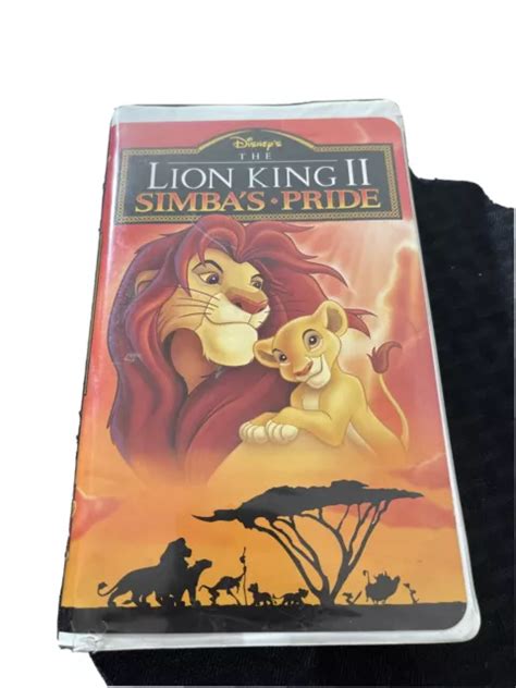 DISNEYS THE LION King II 2 Simbas Pride VHS 1998 1 18 PicClick UK