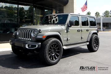 Jeep Wrangler with 20in Black Rhino Mission Wheels exclusively from ...