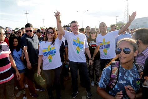 Governador coronel Marcos Rocha participa da 28 edição da Marcha para