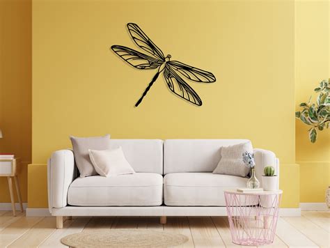 Dragonfly Metal Wall Art Dragonfly Butterfly Nature Home Decor Boho