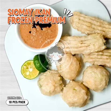 Jual DIMSUM SIOMAY IKAN PREMIUM Siomay Frozen Food Halal Tanpa Pengawet