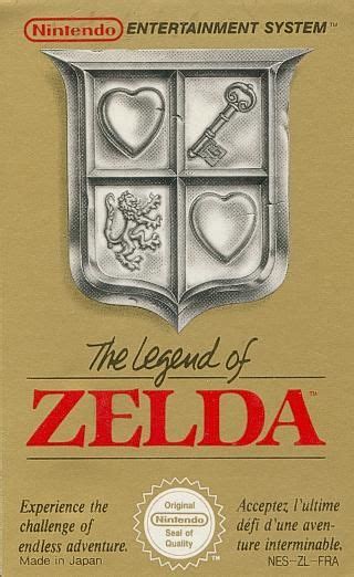 Carátula Oficial De The Legend Of Zelda Nes 3djuegos