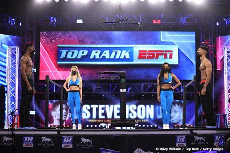 Shakur Stevenson Vs Toka Kahn Clary ESPN Weigh In Results Latest