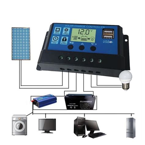 Controlador De Carga Solar Diagrama Controlador Carga 80a