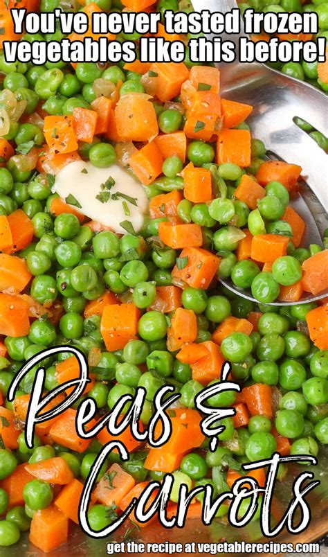 Peas and Carrots - Vegetable Recipes