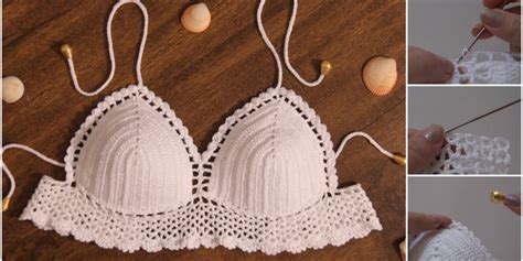 How To Crochet Bra Cup Crochet Bralette Padding Kingdom