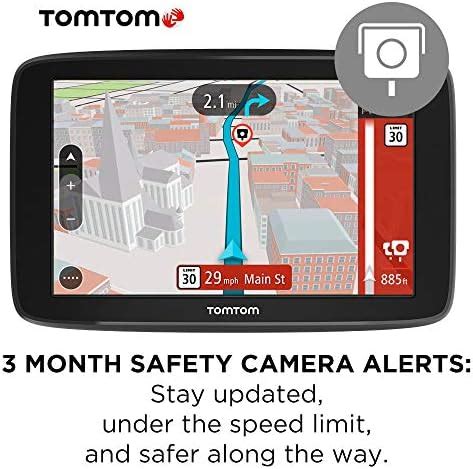 TomTom Go Comfort 6 Inch GPS Navigation Device With Updates Via Wi Fi