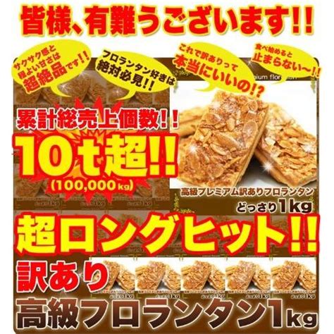 訳あり フロランタンどっさり1kg 送料無料 アーモンドと蜂蜜の絶品風味 しっとりやわらか食感 大容量 個包装 スイーツ フロランタン お中元