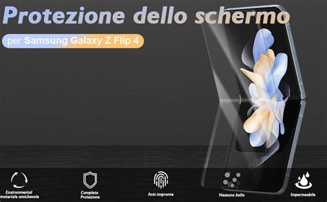 NEWZEROL 3 Pezzi Pellicola Protettiva Compatibile Per Samsung Galaxy Z