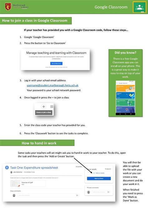 The Marlborough Science Academy - Remote Learning Support
