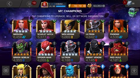 Best Champs For Buffet Node — Marvel Contest Of Champions