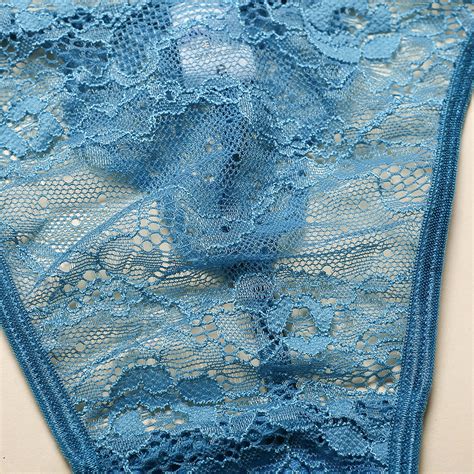 2 In 1 Blue Lace Lingerie Set Embroidered Lingerie Set Etsy