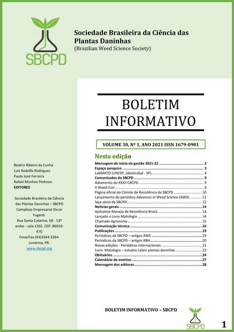 PDF Brazilian Weed Science Society DOKUMEN TIPS