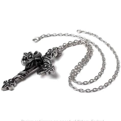 Cross Of Baphomet Pendant By Alchemy Gothic • The Dark Store™