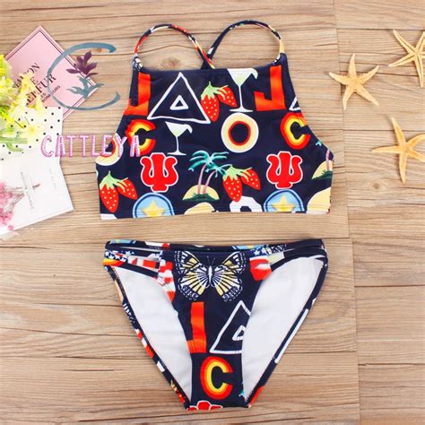 Cattleya Women Bikini Sexy Swimwear Swimsuit Print Swimwear Brazilian