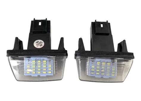 Par Lanterna Luz Placa Peugeot Citroen C C C Led Frete Gr Tis