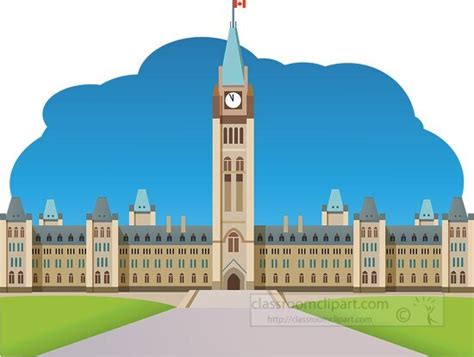 Canada Clipart-parliament hill ottawa canada