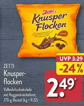 Zetti Knusperflocken Angebot Bei Aldi Nord Prospekte De